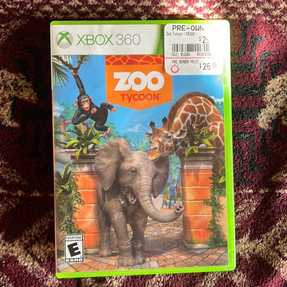 Zoo tycoon for Xbox 360
